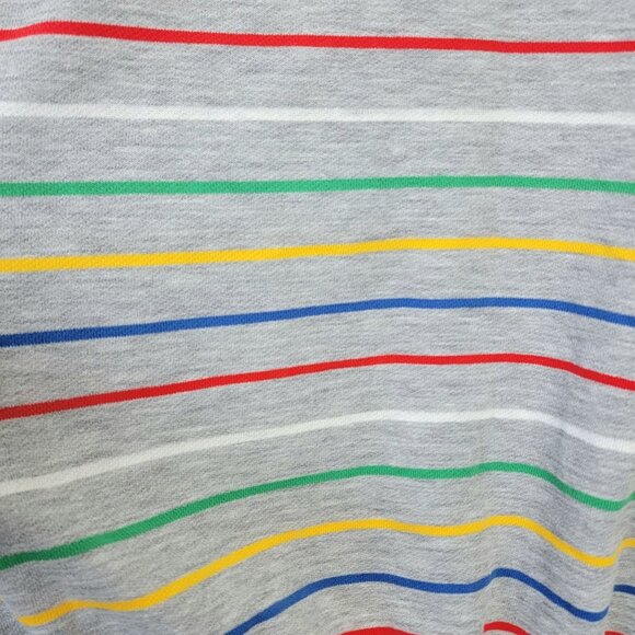 Wrangler Vintage 80s Sweatshirt Unisex XL Women Men Primary Stripe Shirt Top Fun - Picture 12 of 13